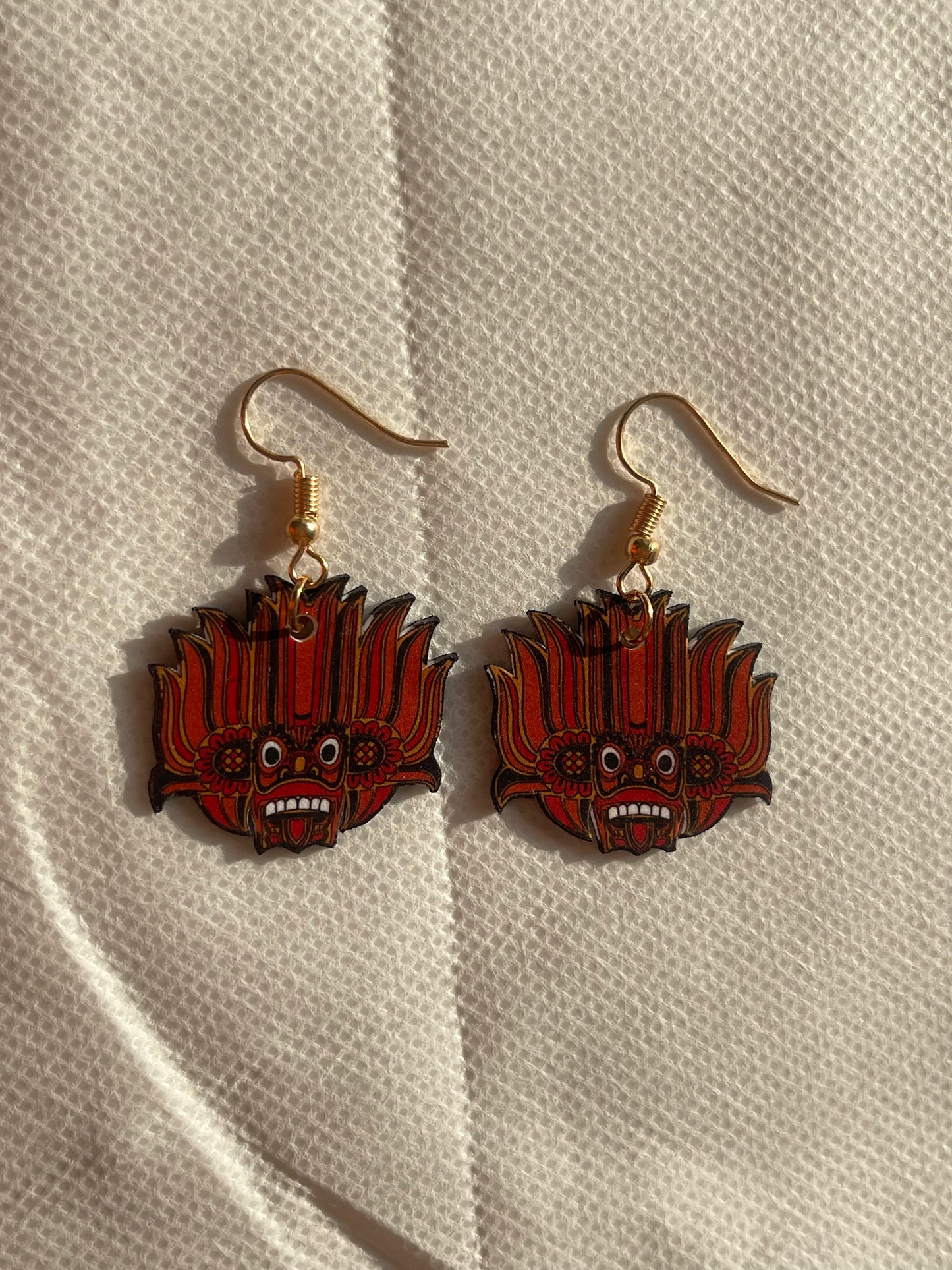 Yaka Mask (Earrings)