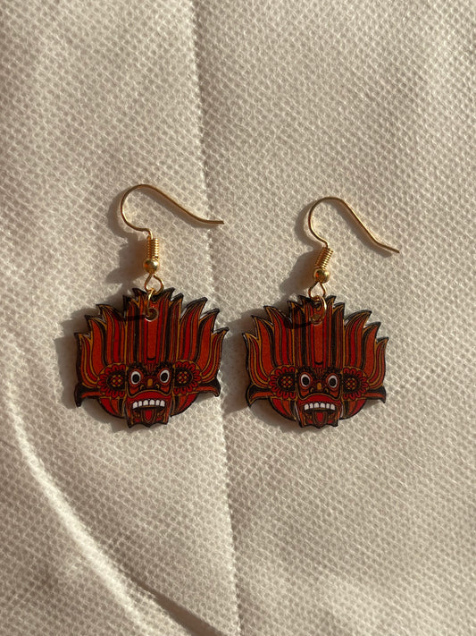 Yaka Mask (Earrings)